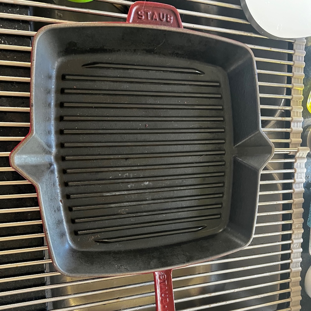 Staub grill pan 12”